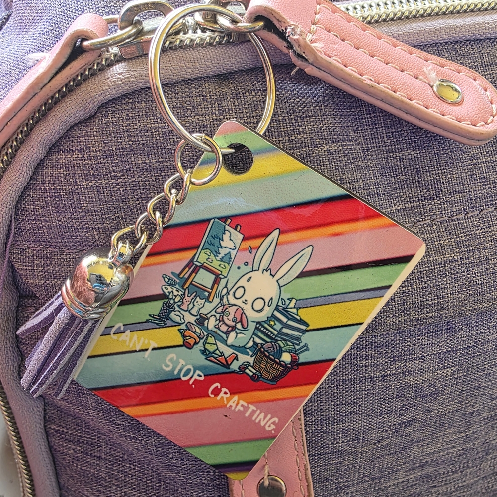 Colorful Crafting Keychain - Picture 3 of 4